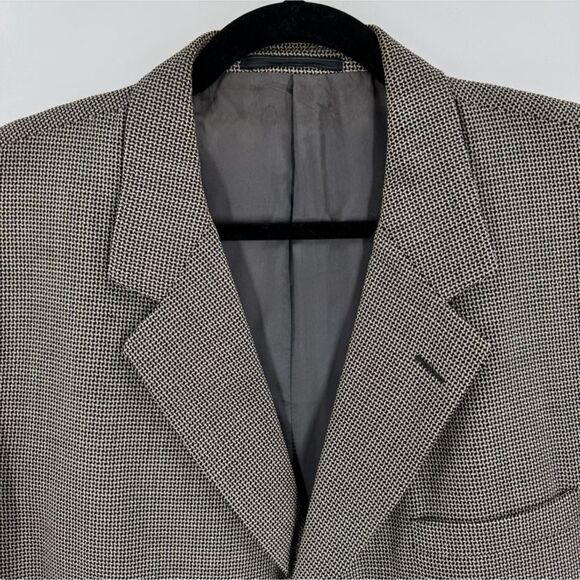 VERSACE Classic V2 Vintage Beige 3 Button Blazer Jacket - Picture 2 of 12